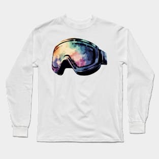 Skiing Goggles Long Sleeve T-Shirt